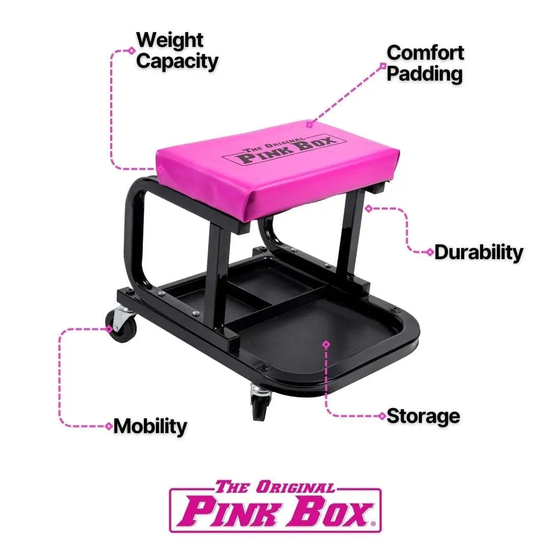 Confidently Choose a Creeper Seat - THE ORIGINAL PINK BOX – The Confidently Choose a Creeper Seat - THE ORIGINAL PINK BOX – The
