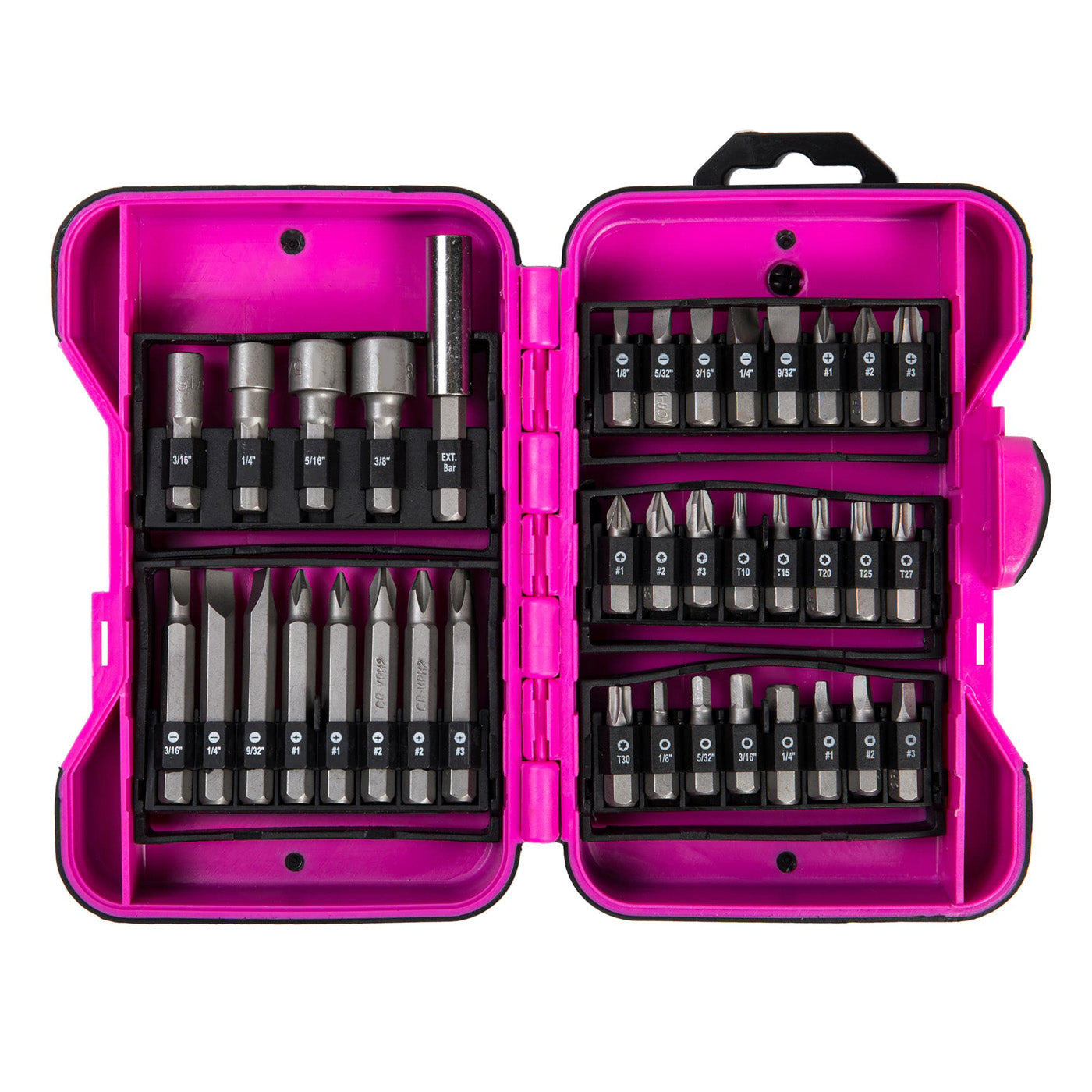 37-Piece Screwdriver Bit Set | The Original Pink Box