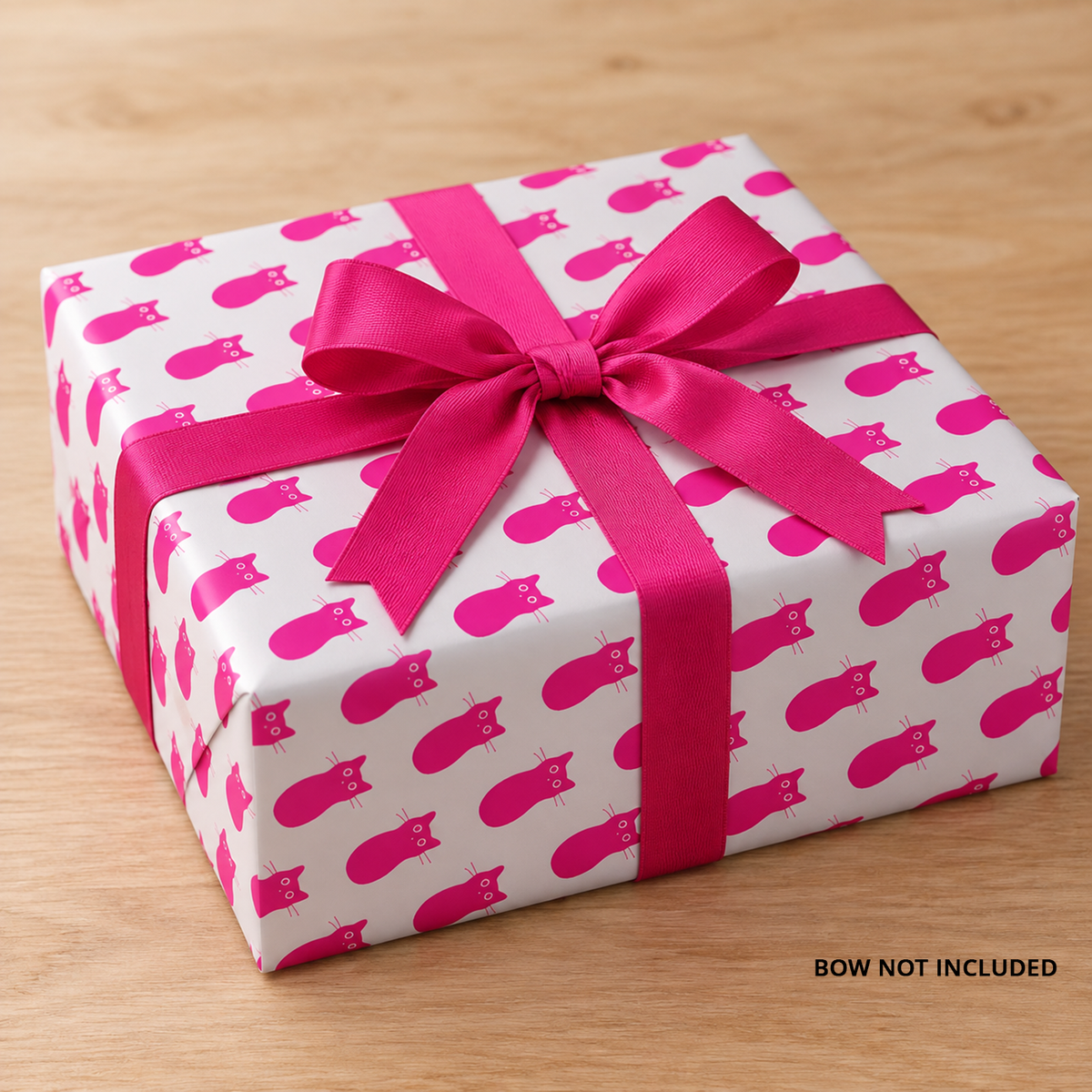 The Original Pink Box® Signature Cat Wrapping Paper