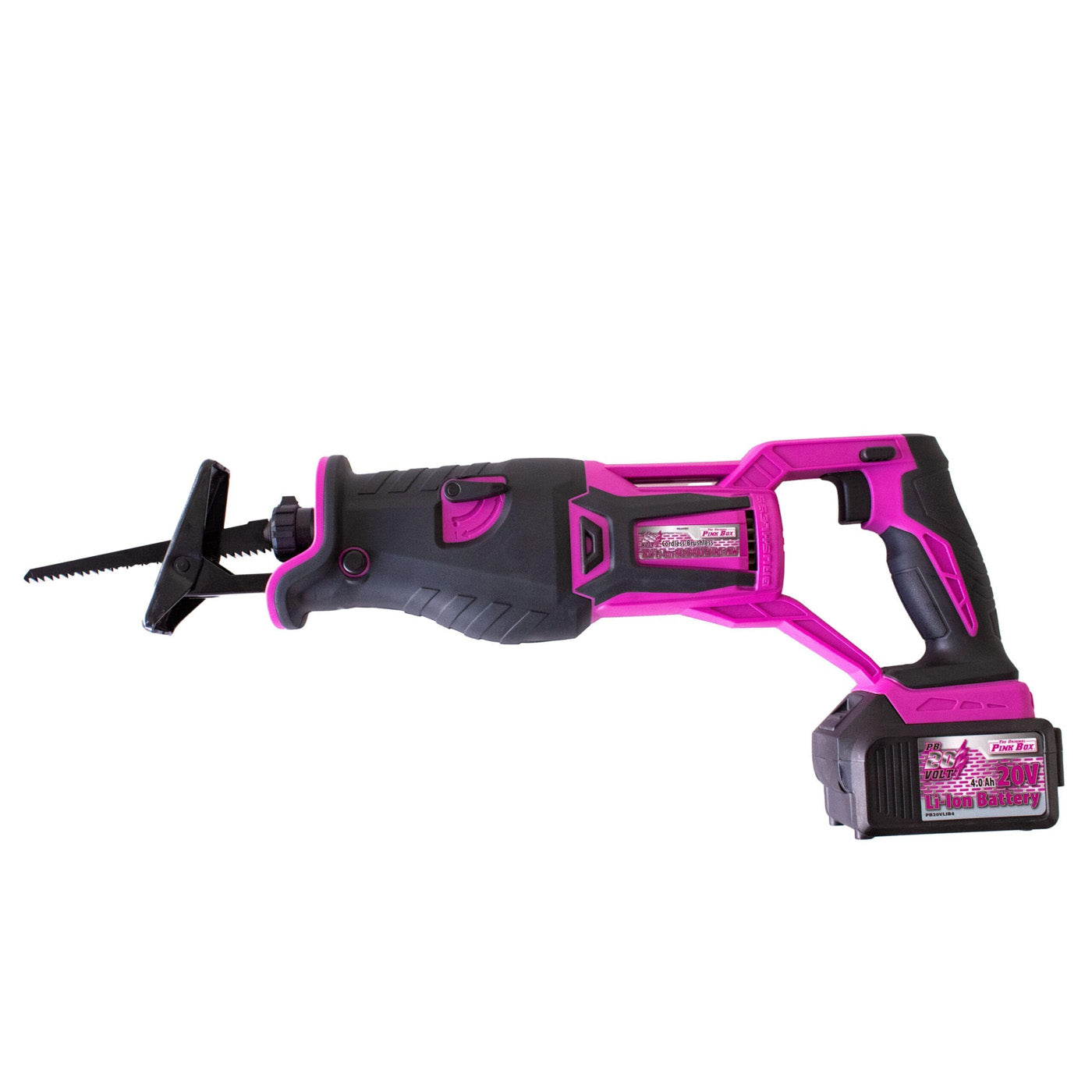 20V Brushless Cordless Reciprocating Saw with Orbital Function