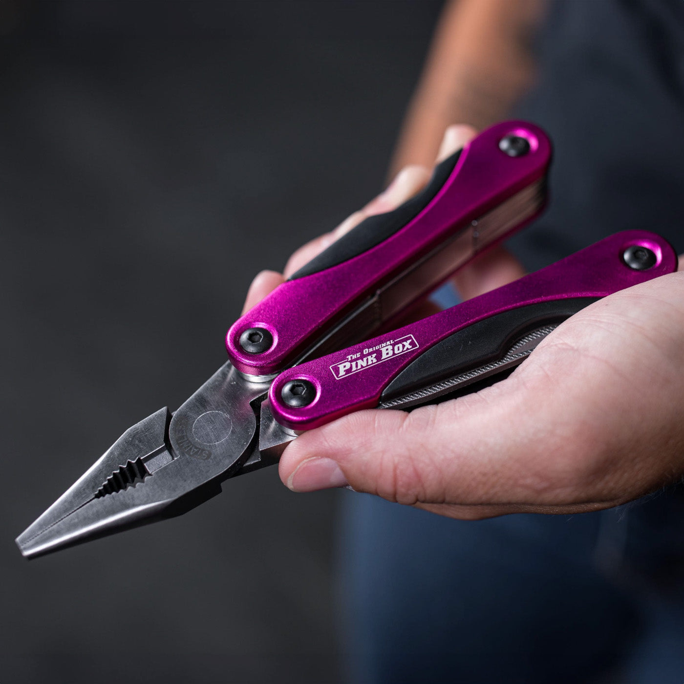 Pink 14-in-1 Multi-Tool Pliers | The Original Pink Box