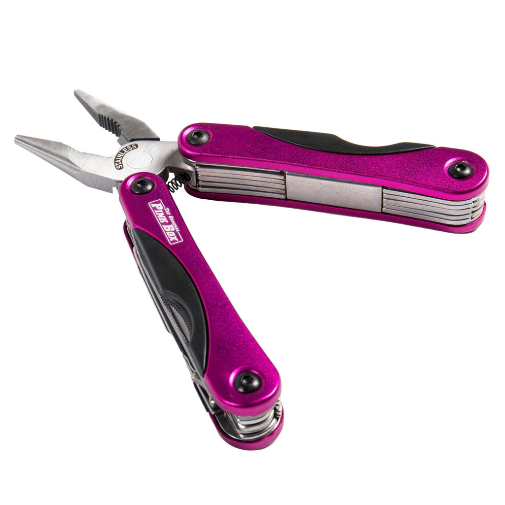 Pink Snow Tools Pink 14-in-1 Multi-Tool Pliers | The Original Pink Box