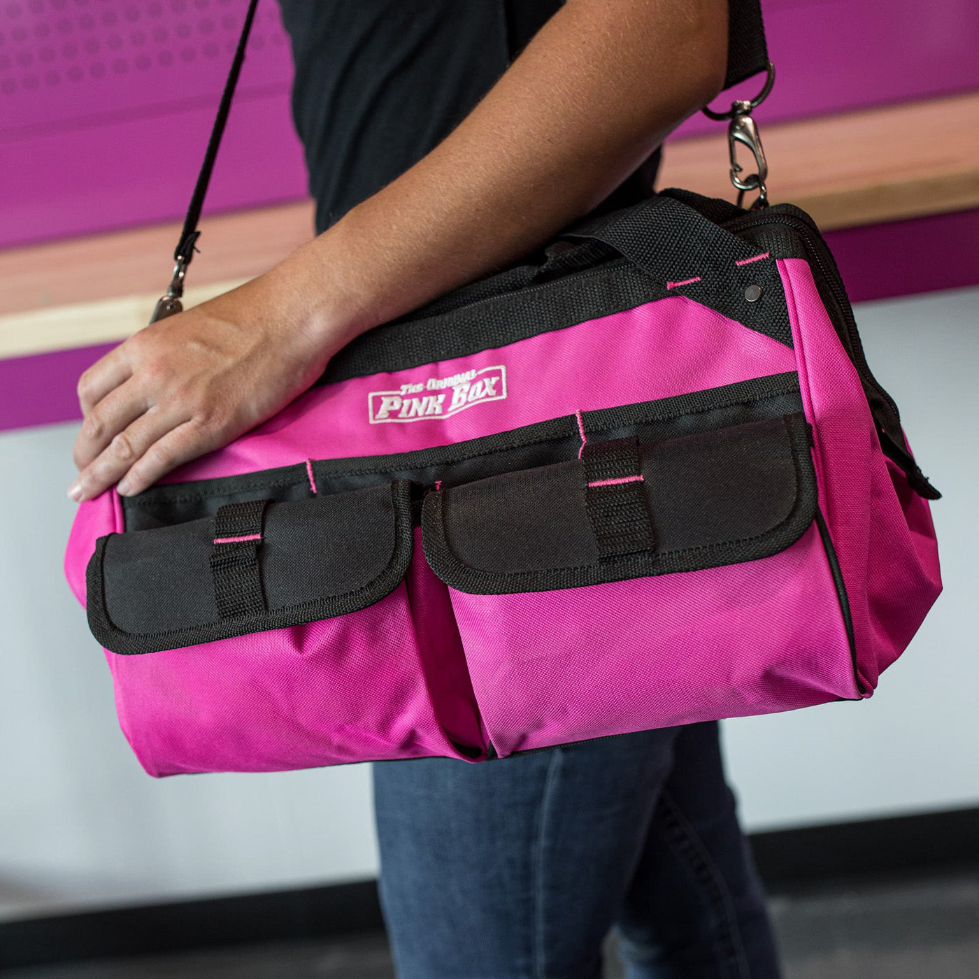 15-Inch Canvas Tool Bag | The Original Pink Box