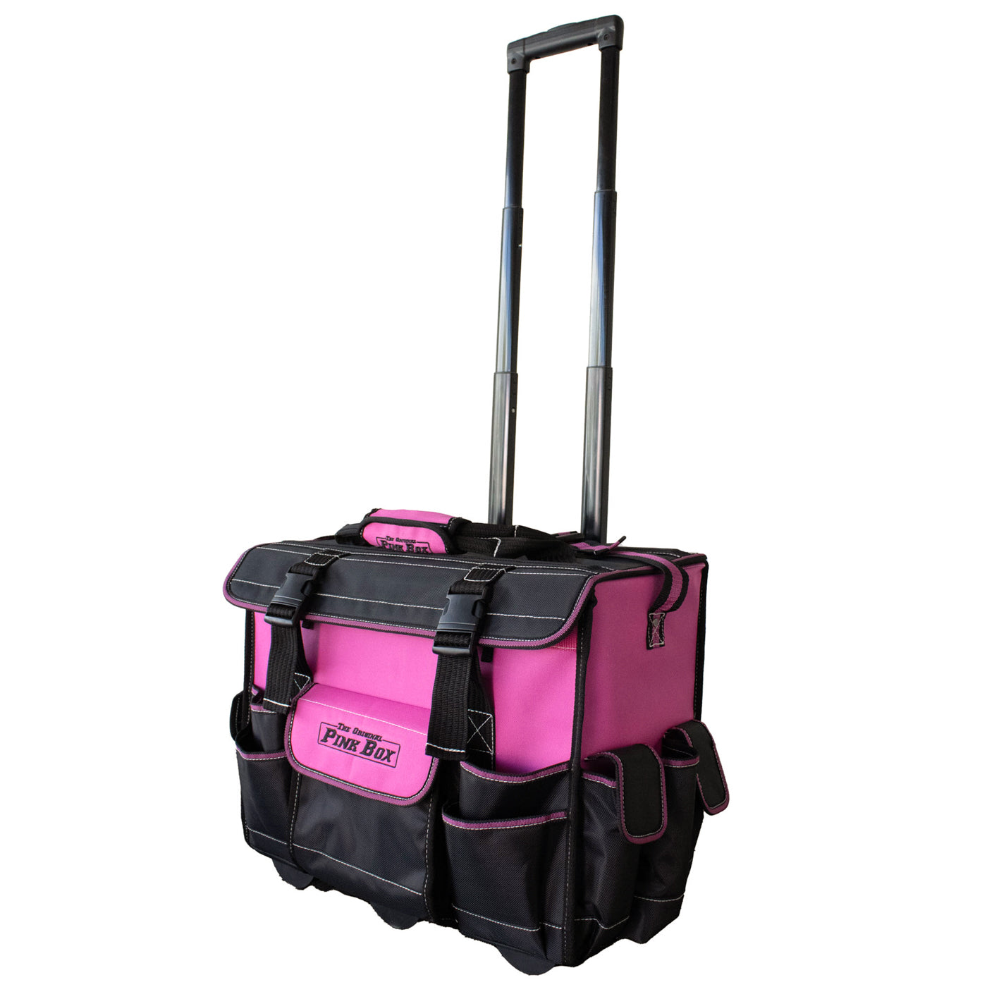 18-Inch Pink Rolling Tool Bag | The Original Pink Box