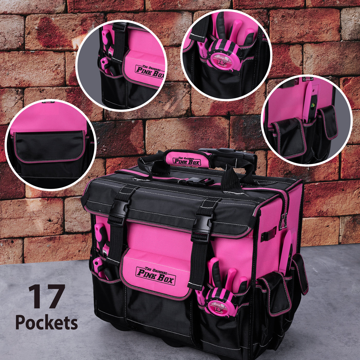 18-Inch Rolling Tool Bag