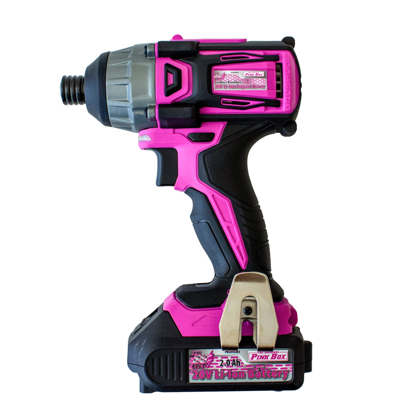 Pink 20V Cordless 1/4-Inch Impact Driver | The Original Pink Box