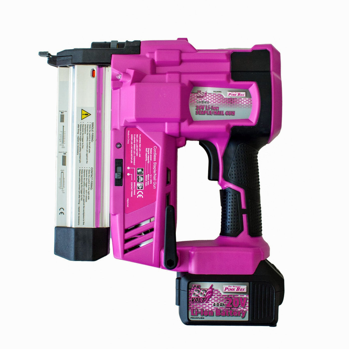 20V Cordless Brad Nailer/Stapler