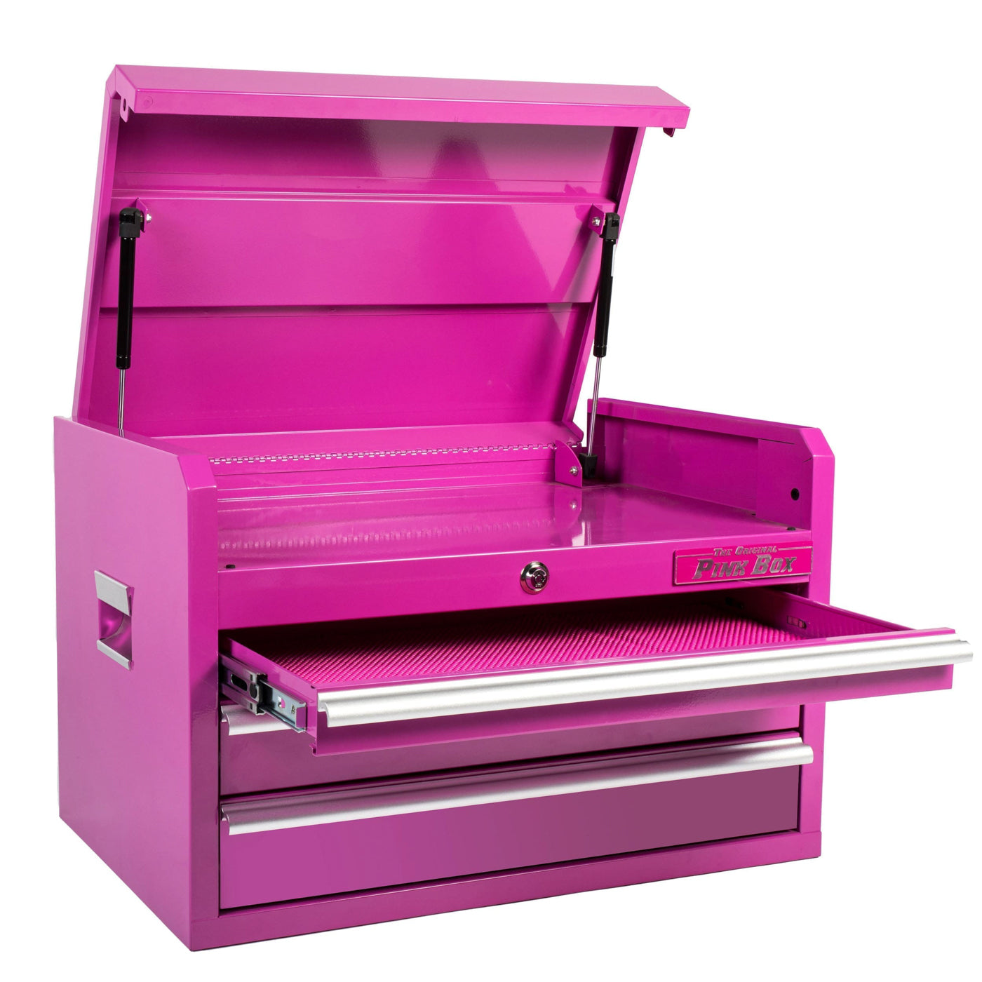 26-Inch 3-Drawer Pink Top Tool Chest | The Original Pink Box