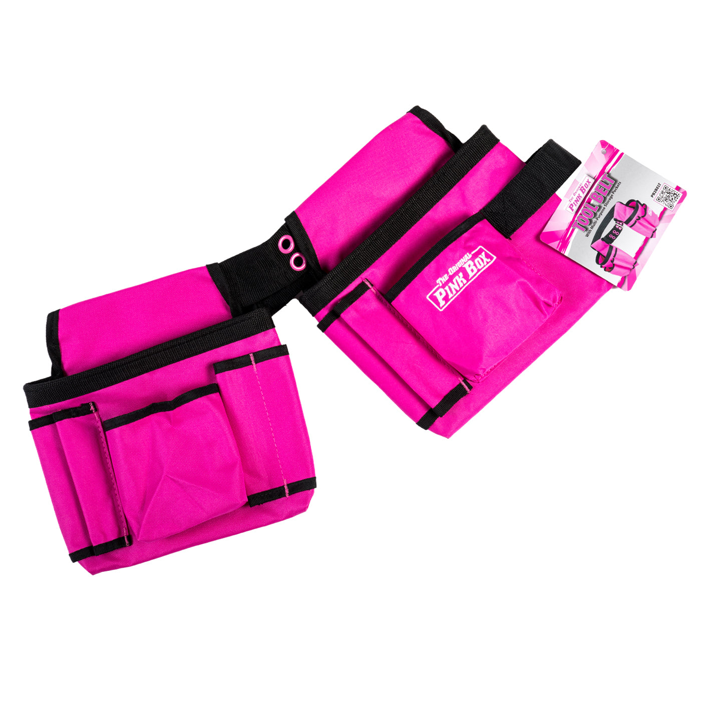 2 Pack: Belt Bag Bundle - Hot Pink & Orange2-Pouch Canvas Tool