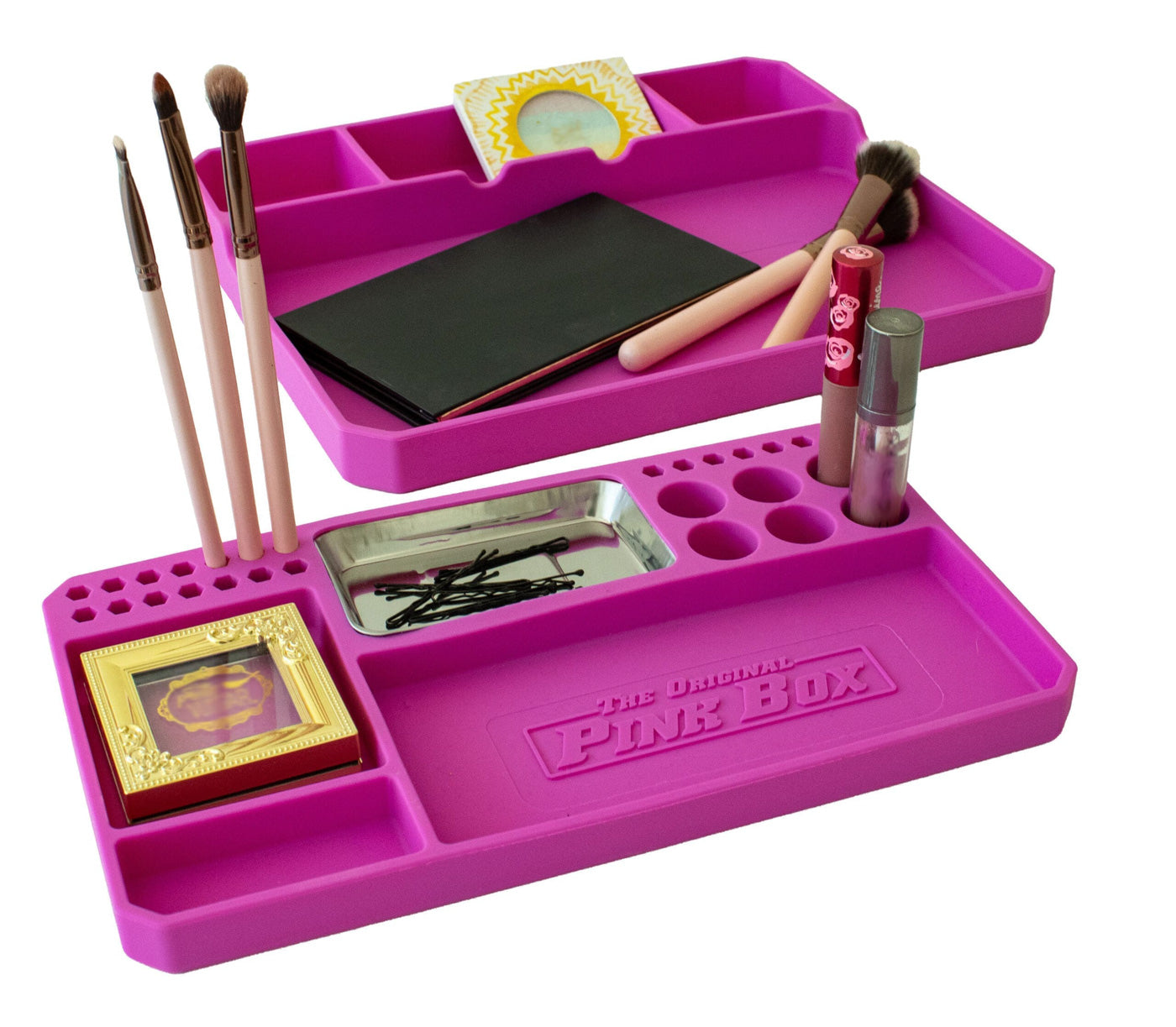 Pink Silicone Tool Trays with Magnetic Insert | The Original Pink Box