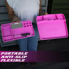 2-Piece Flexible Tool Tray Set