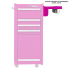 Folding Side Shelf with Power Strip