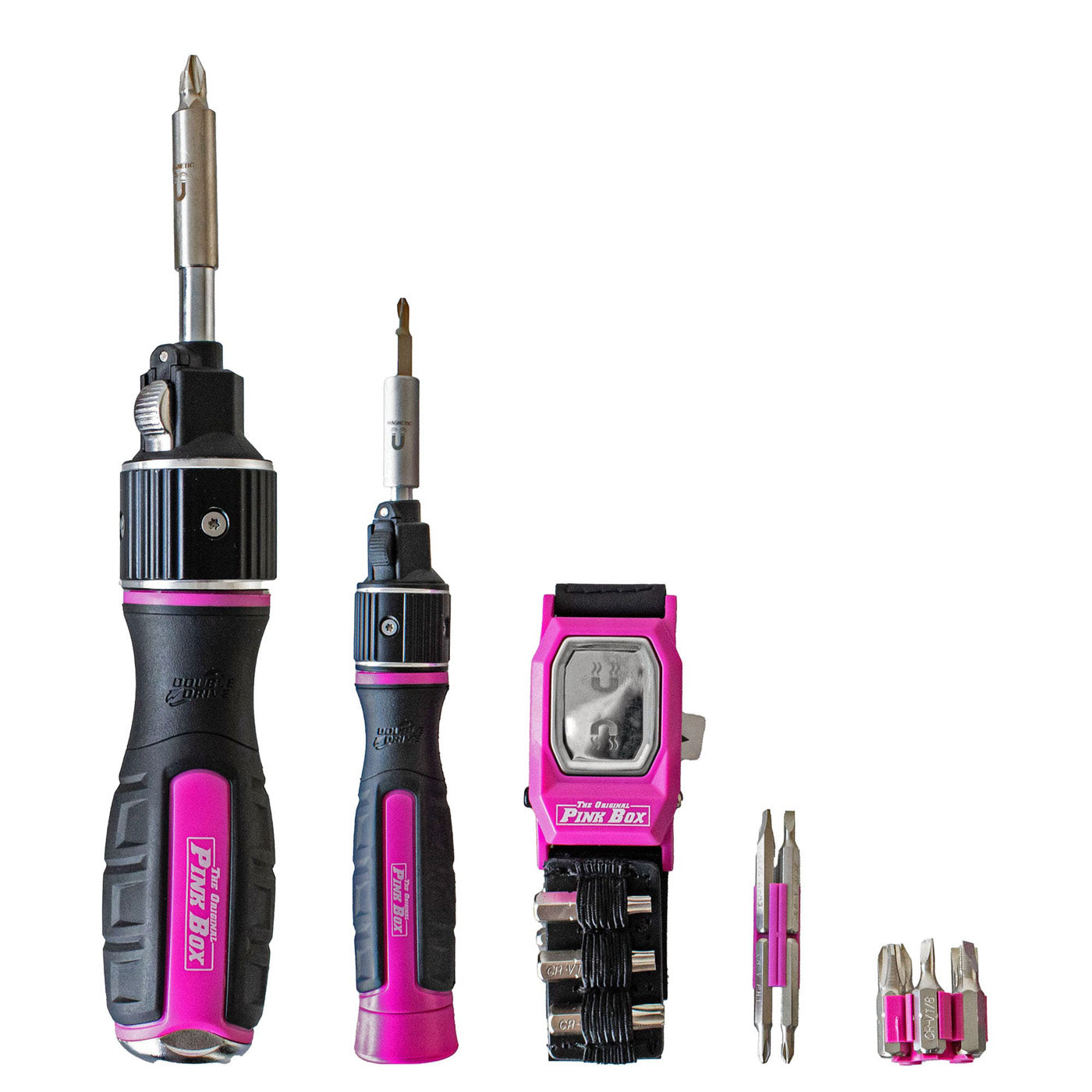2-Piece Double Drive Screwdriver Set – The Original Pink Box