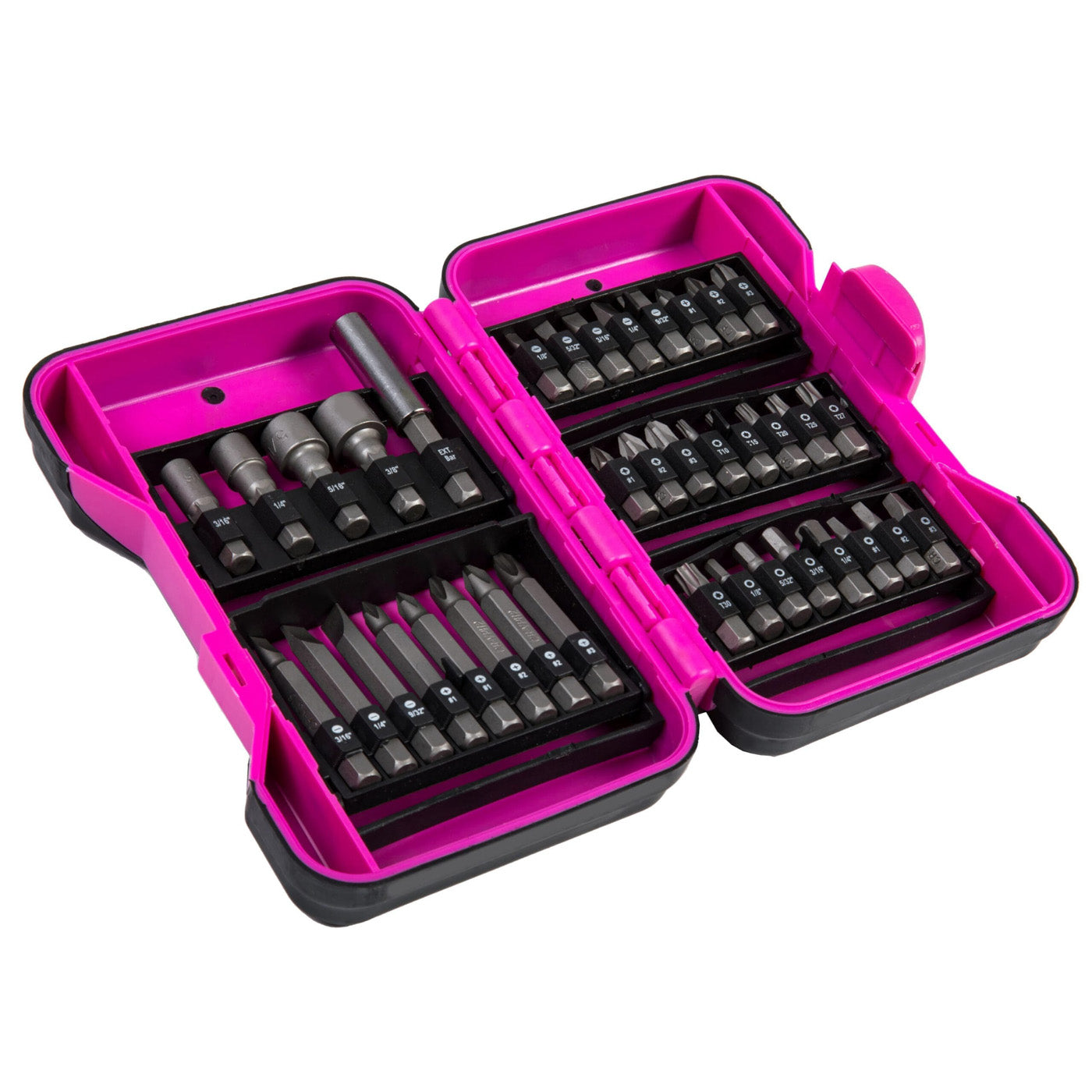 37-Piece Screwdriver Bit Set | The Original Pink Box