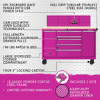 60-Inch 7-Drawer Workstation