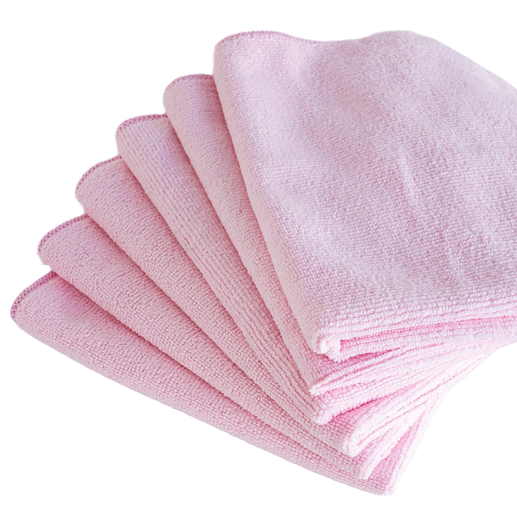 16-Inch x 16-Inch Microfiber Towels, 6-Pack