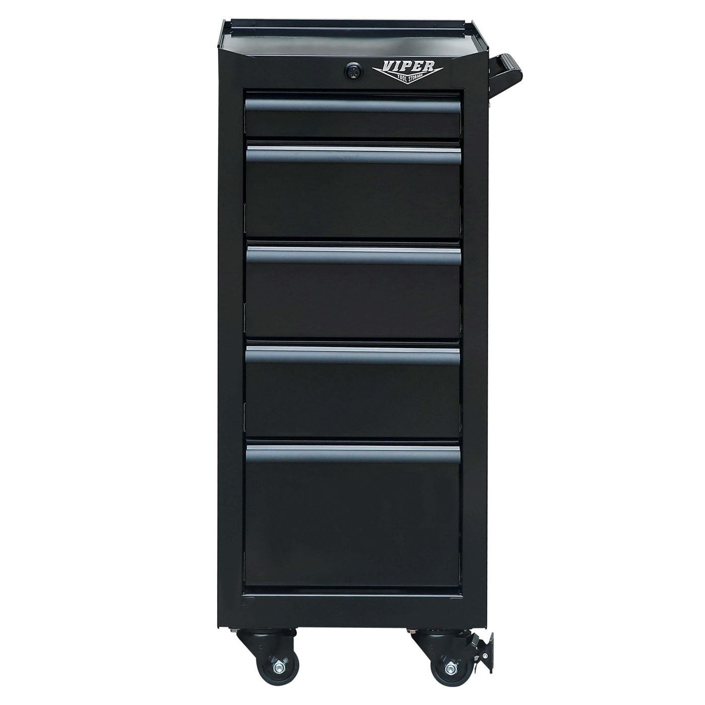 16-Inch 5-Drawer Rolling Salon Cart