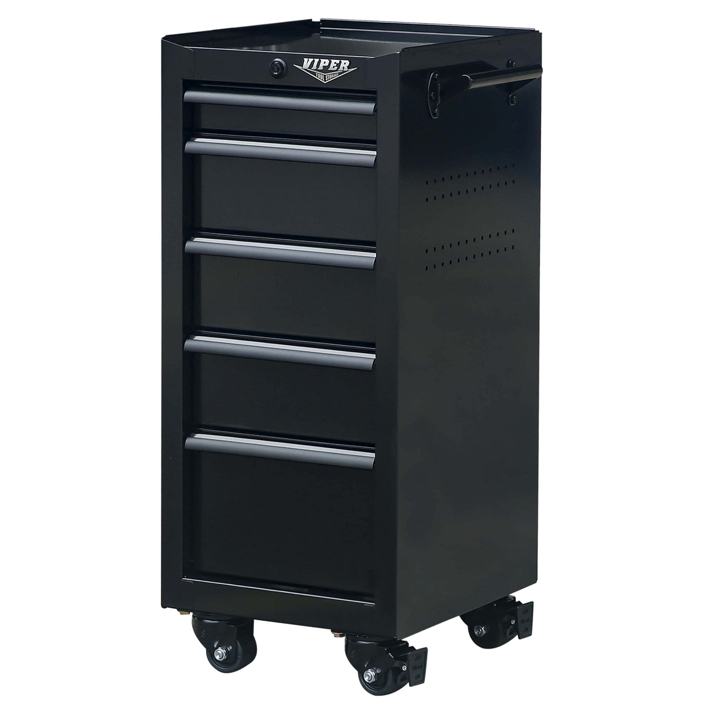 16-Inch 5-Drawer Rolling Salon Cart