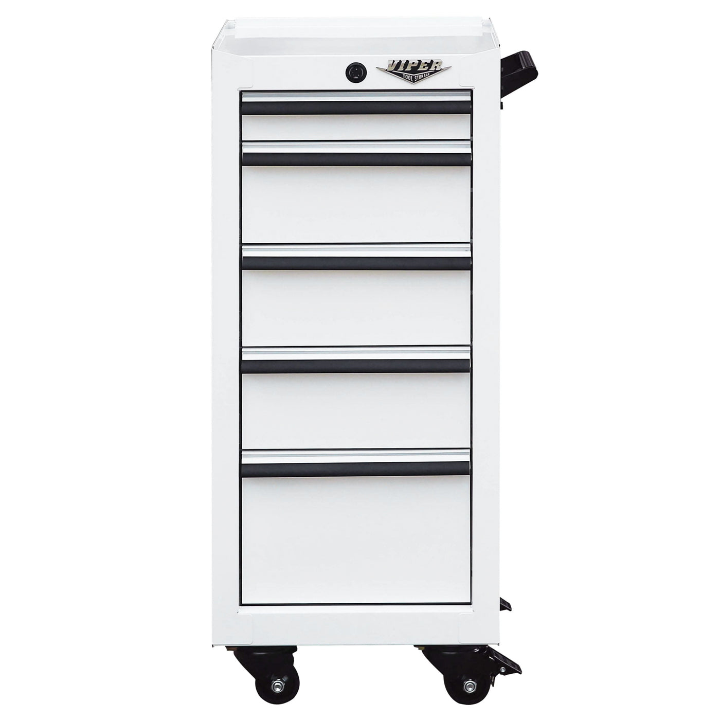 16-Inch 5-Drawer Rolling Salon Cart