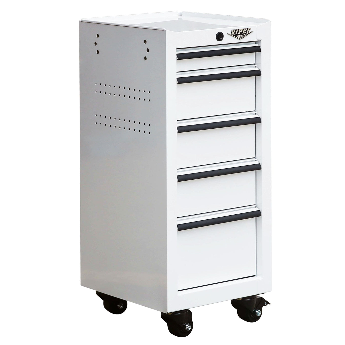 16-Inch 5-Drawer Rolling Salon Cart