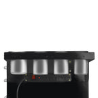 Folding Side Shelf with Power Strip