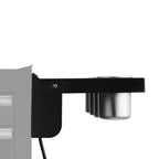 Folding Side Shelf with Power Strip