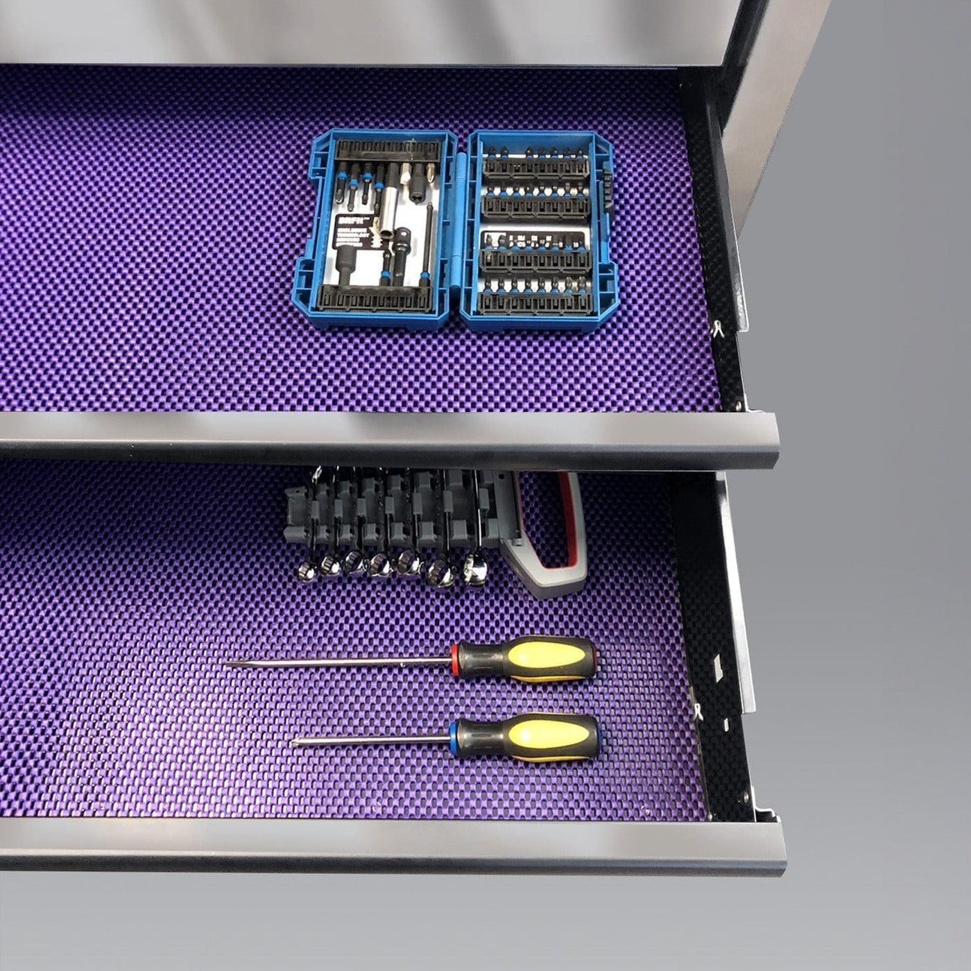 Drawer Aラインカットソー Amazon.com: ONREVA Tool Box Liner 30 inch Wide x 22 Ft Large