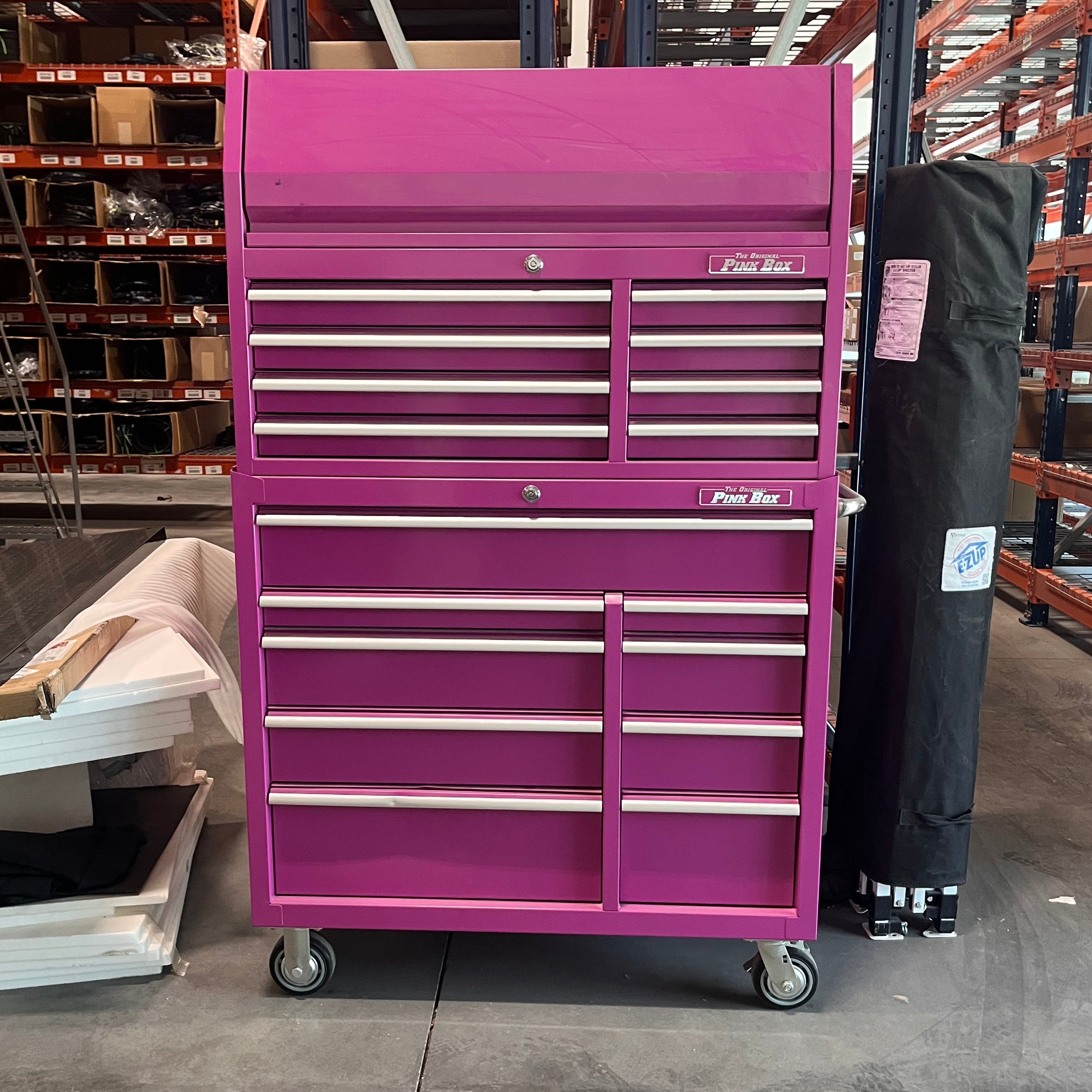 Open Box - 41-Inch 17-Drawer Rolling Cabinet Bundle